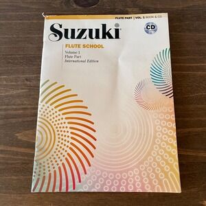 Suzuki Flute School Volume 1 Flute Part Book & CD International Edition